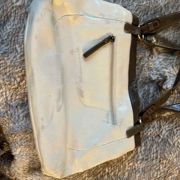 Coach Crick Bag ivory and chocolate - Picture 5 of 10